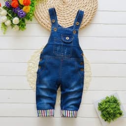 IENENS Kids Baby Boy Clothes Clothing Pants Girl Denim Jumper Jeans Overalls Toddler Infant Playsuit Dungarees Children Trousers