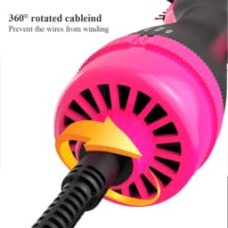 3 in 1 Hair Dryer Brush Dryer and Straightening Brush One Step Hot Air Brush Women's Hair Brush Professional Hair Straightener