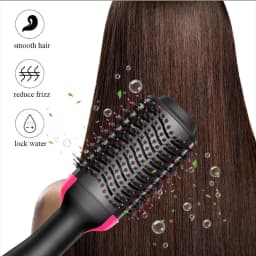 3 in 1 Hair Dryer Brush Dryer and Straightening Brush One Step Hot Air Brush Women's Hair Brush Professional Hair Straightener