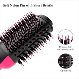 3 in 1 Hair Dryer Brush Dryer and Straightening Brush One Step Hot Air Brush Women's Hair Brush Professional Hair Straightener