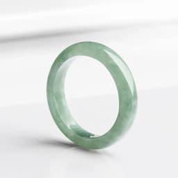 Inner Diameter 14mm-22mm Natural Emerald A-goods Ring For Men Women Couple Pair Circle Jade Hand Jewelry Wholesale Drop Shipping