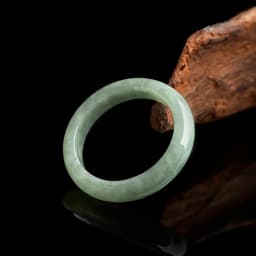 Inner Diameter 14mm-22mm Natural Emerald A-goods Ring For Men Women Couple Pair Circle Jade Hand Jewelry Wholesale Drop Shipping