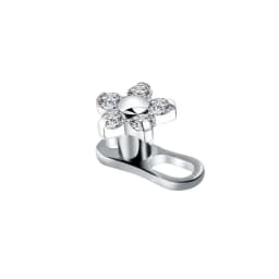 14G G23 Titanium Microdermals Flower Zircon Dermal Anchor Snake Bee Internal Thread Piercing Butterfly Skin Diver Body Jewelry