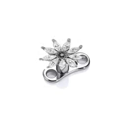 14G G23 Titanium Microdermals Flower Zircon Dermal Anchor Snake Bee Internal Thread Piercing Butterfly Skin Diver Body Jewelry