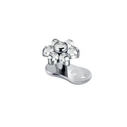14G G23 Titanium Microdermals Flower Zircon Dermal Anchor Snake Bee Internal Thread Piercing Butterfly Skin Diver Body Jewelry