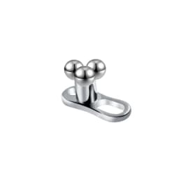 14G G23 Titanium Microdermals Flower Zircon Dermal Anchor Snake Bee Internal Thread Piercing Butterfly Skin Diver Body Jewelry