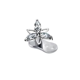 14G G23 Titanium Microdermals Flower Zircon Dermal Anchor Snake Bee Internal Thread Piercing Butterfly Skin Diver Body Jewelry