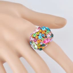 Luxury Jewelry Design Vintage Rings for Women Aesthetic Wedding Ring Fashion Accessories Couple Ring Crystal Jewelry