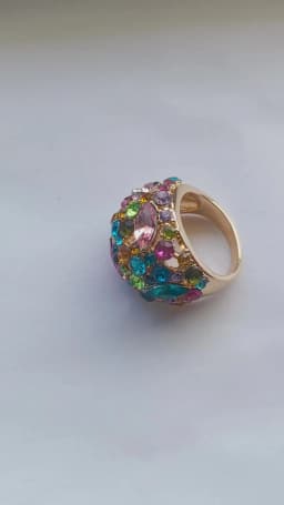 Luxury Jewelry Design Vintage Rings for Women Aesthetic Wedding Ring Fashion Accessories Couple Ring Crystal Jewelry