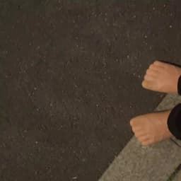 Artificial Foot Shoes Quirky Ideas Men's and Women's Toe Big Foot Spoof Red Five Finger Feet Fashion