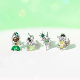 4Pcs Exquisite Cartoon Heart Earrings For Women Bling Zircon Stud Earring Girl Wedding Party Sweet Jewelry Piercing Brincos