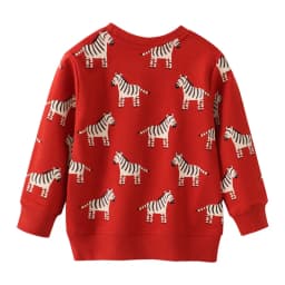 Jumping Meters 2-7T Animals New Arrival Zebras Boys Girls Sweatshirts Autumn Spring Kids Clothes Hot Selling Shirts Tops Baby