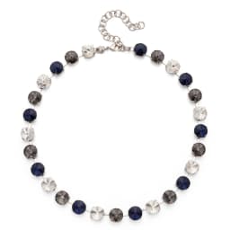 2023 Spring Summer Style Colorful Crystal Beads Necklace For Women Round Crystal Charms Choker Handmade Crystal Jewelry Party