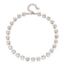 2023 Spring Summer Style Colorful Crystal Beads Necklace For Women Round Crystal Charms Choker Handmade Crystal Jewelry Party