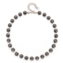 2023 Spring Summer Style Colorful Crystal Beads Necklace For Women Round Crystal Charms Choker Handmade Crystal Jewelry Party