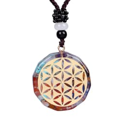 Reiki Healing Orgone Necklace Fashion Jewelry Yoga Natural Chakra Energy Orgonite 7 Chakra Pendant Necklace Pendulum Amulet