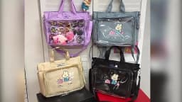 Transparent bag ita bag bolsos cruzados Japanese Cute Big Bag Female Bag New Student Shoulder Cross Body Hand Bag tote bag