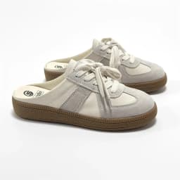 Women Mules Shoes Slip-On Round Toe Loafers Walking Sneakers Lazy Clogs Platform Summer Slip On Creeper Baotou Half Slippers