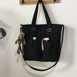 Waterproof Nylon Handbags Shoulder Bags High Capacity Female Crossbody Bags Casual Women Messenger Tote Shopping Bag Schoolbag