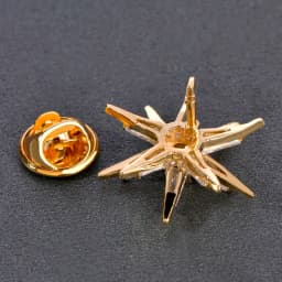 Blucome Cubic Zircon Star Brooches Gold-Color Copper Brooch Badge Collar Clip Up Chapter Copper For Women Medal Pins Jewelry