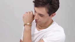 Any Length 7"-40" 6mm-14mm New Fashion Women Mens Chain 316L Stainless Steel Miami Link Necklace or Bracelet Crystal Buckle Gift