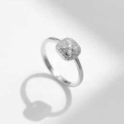 MODIAN Sparkling VVS1 D Color Pave Setting Moissanite Ring 925 Sterling Silver Wedding Band Ring for Women Fine Jewelry