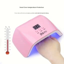 Trapezoidal Nail Dryer UV Led Nail Lamp Sensor/ LCD Display Professional Led Nail Lamp 9SPro Gel Nail Lamp Manicure Tool