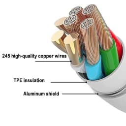For VIVO 200W MAX SUPERDART Fast Charger Cable USB Type C TO C 10A For vivo IQOO 10 11 Pro