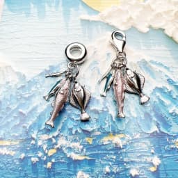 Charm Pendant Fishes Spring Men Women Trendy 925 Sterling Silver Jewelry Accessories Lucky Gift