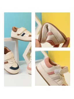 DIMI Spring/Autumn Baby Toddler Shoes Soft Breathable Microfiber Leather Infant Sneakers 0-3 Year Flat Walker Shoes
