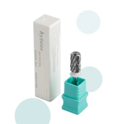 HYTOOS 5XC Safety Barrel Nail Drill Bits 3/32 Smooth Top Carbide Manicure Bit Remove Thick Gel Drills Accessories Supplier