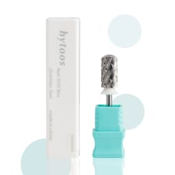 HYTOOS 5XC Safety Barrel Nail Drill Bits 3/32 Smooth Top Carbide Manicure Bit Remove Thick Gel Drills Accessories Supplier