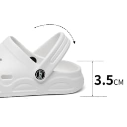 Summer Comfortable Clogs Slippers for Women Lightweight Anti Slip Beach Sandals Woman Fashion White EVA Waterproof Garden Shoes
