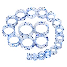 20pcs/Lot 6-25MM Flexible Silicone Ear Plugs and Tunnels Ear Piercings Earlets Stretchers Expander Ear Dilations Body Jewelry