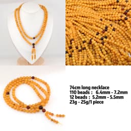 Natrural Genuine Baltic Flower Amber Faceted / Round Beads 4-7mm,Diy Bead Plant Natural Stone Men Women Jewelry Wholesale