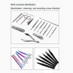 Barber Disinfectant Jar Comb Sterilization Tank Glass Disinfecting Canister Nail Tool Hairdresser Supplie Salon Sterilize Bottle