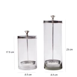 Barber Disinfectant Jar Comb Sterilization Tank Glass Disinfecting Canister Nail Tool Hairdresser Supplie Salon Sterilize Bottle