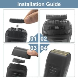 Replacement Head Foil & Cutter Compatible With Series Vanish Shaver 8173-700