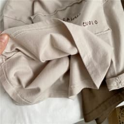 Spring Fall Kids patch letters T-shirt cotton loose long sleeve Girls Tees fashion Boys casual Tops