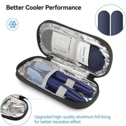 1Pc Portable Insulin Cooling Bag EVA Waterproof Insulin Cooler Thermal Insulated Pocket Pill Protector Medicine Travel Cooler