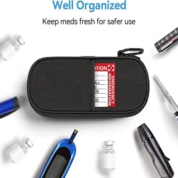 1Pc Portable Insulin Cooling Bag EVA Waterproof Insulin Cooler Thermal Insulated Pocket Pill Protector Medicine Travel Cooler