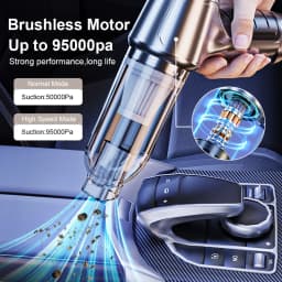 Car Vacuum Cleaner 95000PA High Power Wireless Handheld Vacuum Cleaner Cordless Powerful Hand Vacuum Cleaner Blower for Car Home
