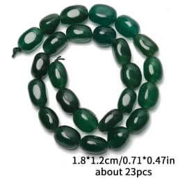 18x12mm Irregular Chalcedony Jade Stone Beads Loose Beads for Jewelry Making Diy Bracelet Unique Crafts Accessories