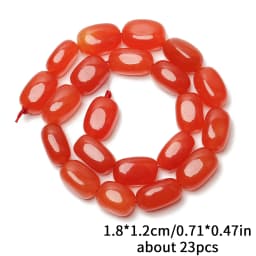 18x12mm Irregular Chalcedony Jade Stone Beads Loose Beads for Jewelry Making Diy Bracelet Unique Crafts Accessories