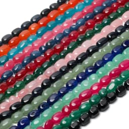 18x12mm Irregular Chalcedony Jade Stone Beads Loose Beads for Jewelry Making Diy Bracelet Unique Crafts Accessories