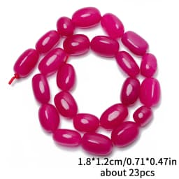 18x12mm Irregular Chalcedony Jade Stone Beads Loose Beads for Jewelry Making Diy Bracelet Unique Crafts Accessories