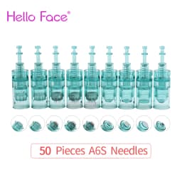50 Pcs Dr Pen Ultima A6S Cartridges Microneedling Pen Needles Derma Pen Bayonet needle 11 16 36 42 Nano Needle length 0.25 mm