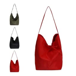 Women's Tote Shoulder Bag Large Capacity Minimalist Stylish Lazy Style Lightweight Student Class Bucket Bag Retro Shopping Bag