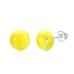 VOJO Sports Stud Earrings Football, Soccer, Basketball, Volleyball, Tennis, Baseball Earrings for Women Men Player Fan Gifts