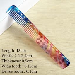 Barber Hairdressing Combs Hairdresser Hair Cutting Comb Hairstylist Professional Haircut Hairbrush Hair Salon Styling Tools